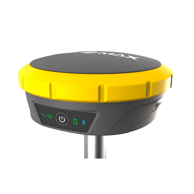 Bild einer Eine GeoMax Zenith60 GNSS-Antenne.