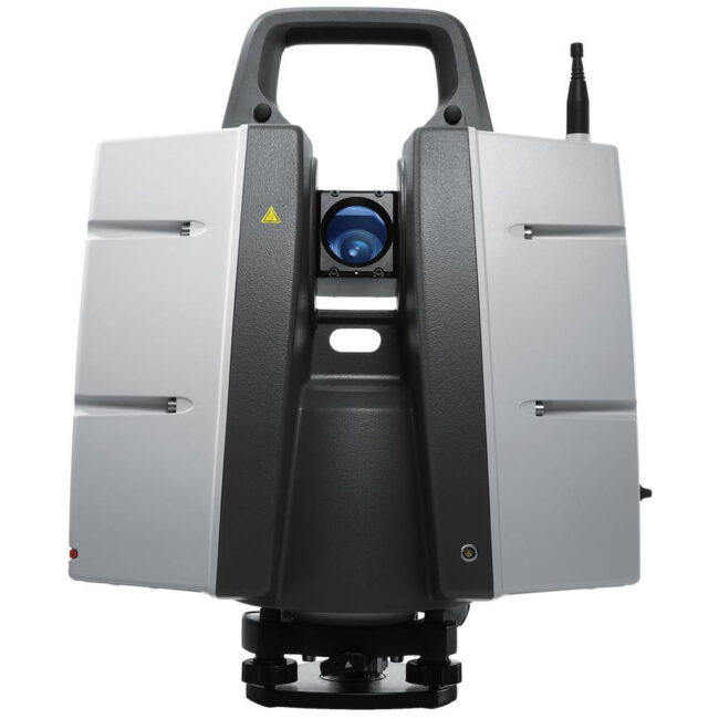 Bild der Leica ScanStation P40 in Frontalansicht
